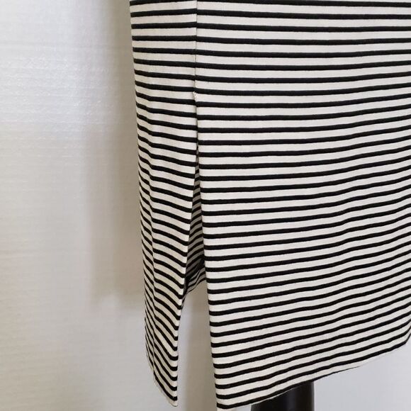 Nicole Miller Stripe Bodycon Midi Dress - Picture 3 of 3